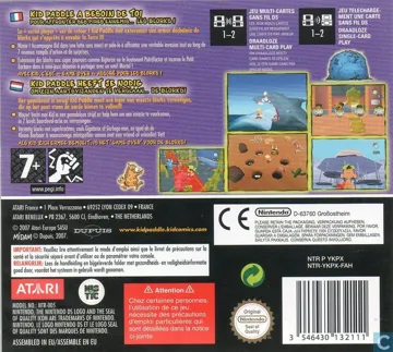 Kid Paddle - Blorks Invasion (Europe) (Fr,Nl) box cover back